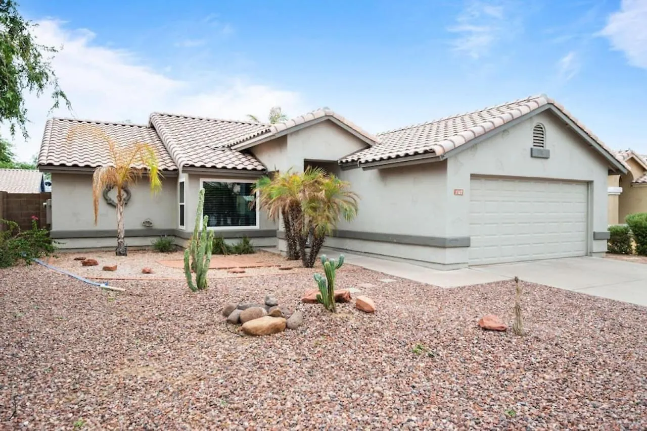 Sunkissed Private Pool 3Br Oasis W Outdoor Lounge Villa Phoenix